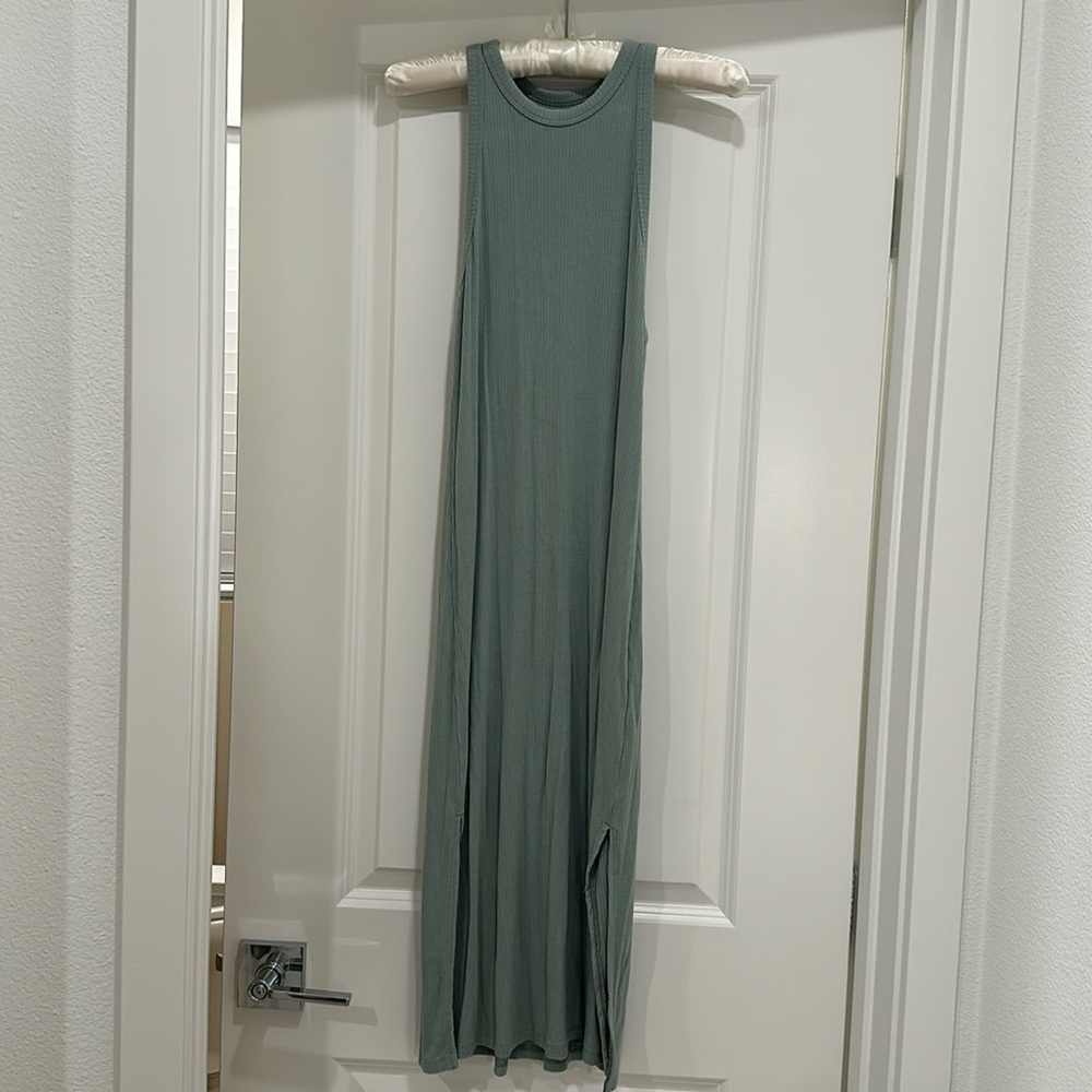 Light Green Dress, Abercrombie and Fitch